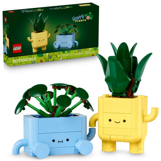 Petites plantes souriantes