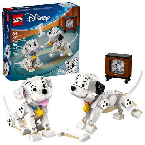 Lucky et Penny, les chiots des 101 Dalmatiens