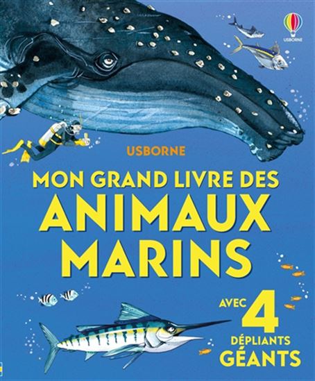 Mon livre des gros animaux marins : et d&#39;autres plus petits - MINNA LACEY - FABIANO FIORIN