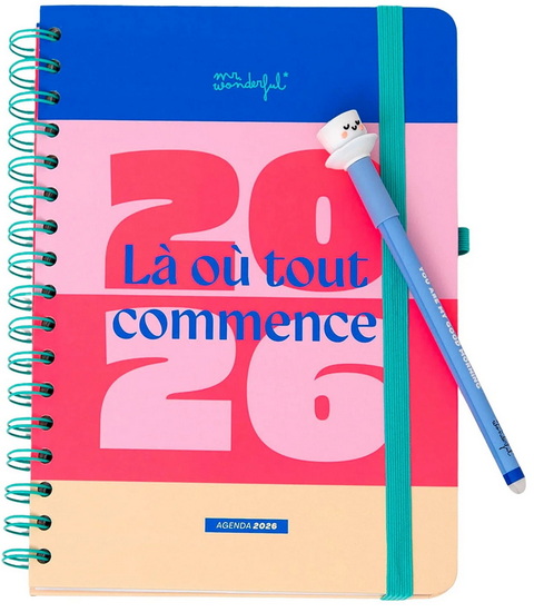 Agenda Office 2026 1s/2p - Là où tout commence