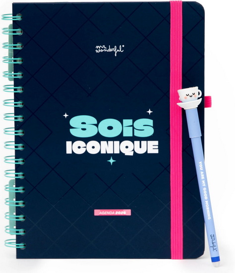 Agenda Wonder 2026 1s/2p - Sois iconique