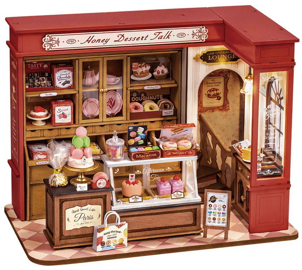 Mini maison à bricoler - Pâtisserie