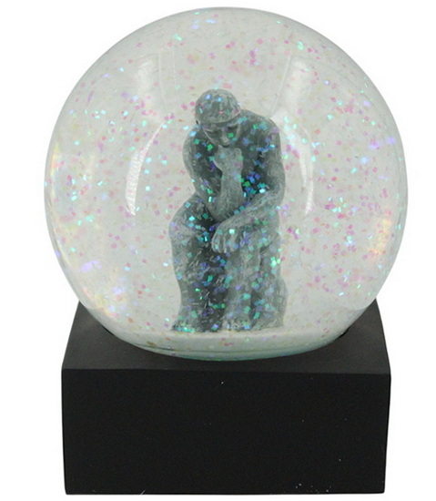 Boule à neige le penseur 100mm