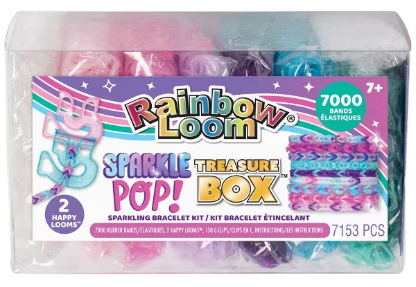 Coffret bandes élastiques étincelants