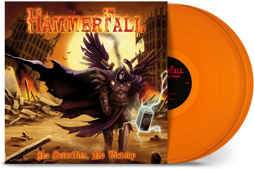 No Sacrifice, No Victory (Vinyle Orange) - HAMMERFALL