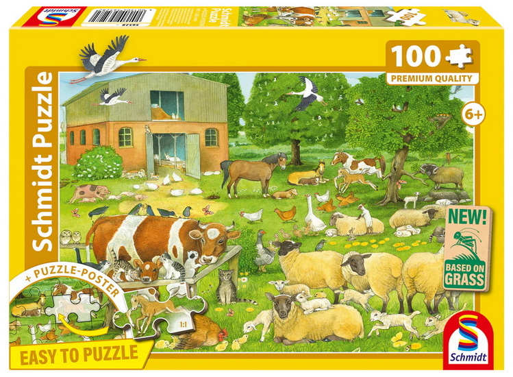 Les familles d&#39;animaux sur la ferme 100mcx