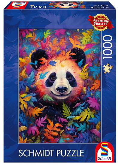 Panda dans la forêt arc-en-ciel 1000mcx