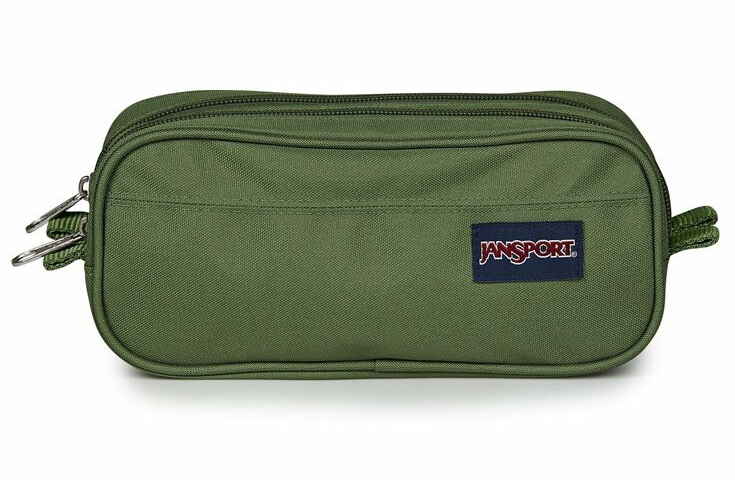 JANSPORT GRANDE TROUSSE VERT ARMEE