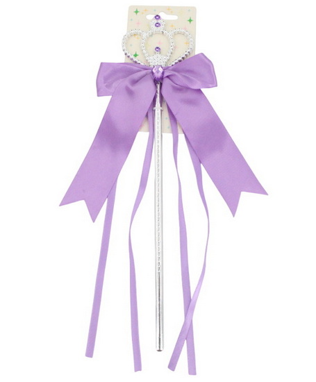 Baguette magique ruban mauve