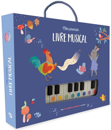 Mes 6 premières chansons au piano Cof. - COLLECTIF
