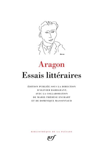 Essais littéraires - LOUIS ARAGON