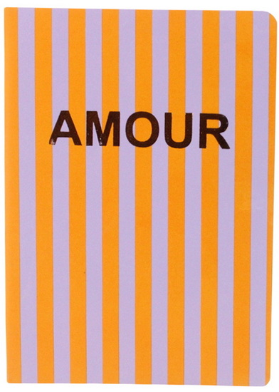 Grand cahier ligné - Amour 60p