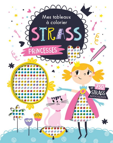 Princesses : 1.200 strass autocollants - COLLECTIF