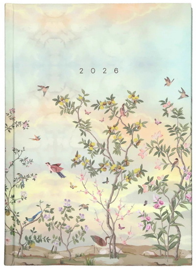 Agenda 2026 fleurs et oiseaux