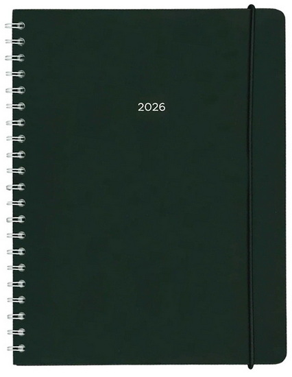 Agenda spirale 2026 Colo Noir 1s/2p