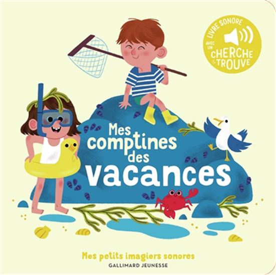Mes comptines des vacances - EMILIE JACOB