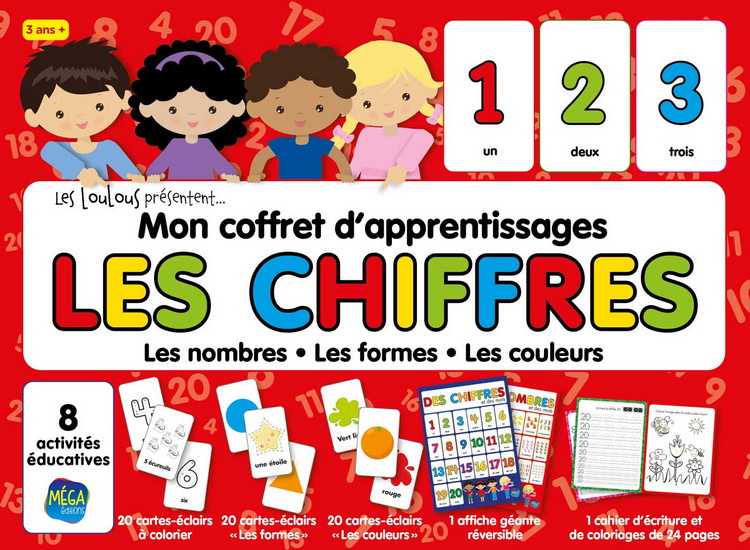 Chiffres : mon coffret d&#39;apprentissage N. éd. - BRIGITTE BEAUDRY - SVETLANA PESKIN