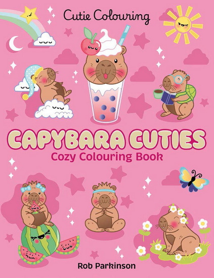 Capybara Cuties: Colouring Book - COLLECTIF