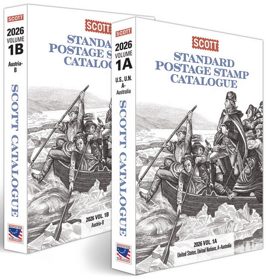 Scott 2026 Standard Postage Stamp Catalogue Volume 1A & 1B (US & Contries A-B) - COLLECTIF
