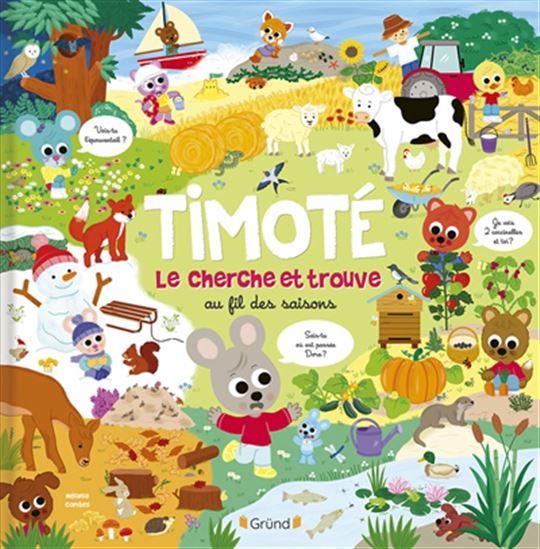 Timoté : le cherche et trouve - MÉLANIE COMBES