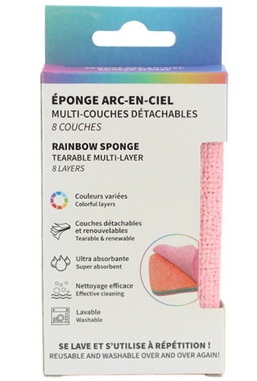 Éponge arc en ciel