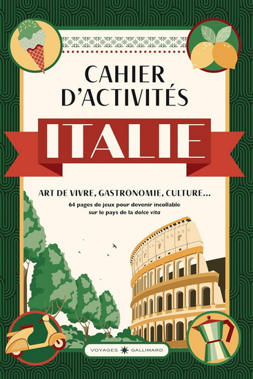 Le Cahier d&#39;activités Italie - LAURE BOYER