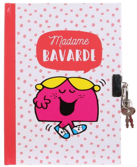 Journal intime à cadenas Mr/Mme 4AS