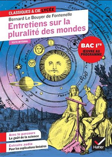 Entretiens sur la pluralité des mondes (oeuvre au programme du Bac de français 2026, 1re) - BERNARD (DE) FONTENELLE - A WELFRINGER