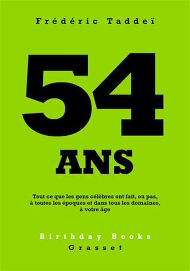 54 ans - FRÉDÉRIC TADDEÏ