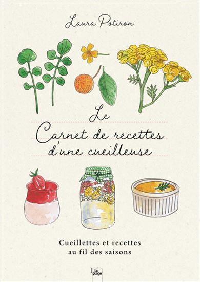 Le Carnet de recettes d&#39;une cueilleuse : cueillettes et recettes au fil des saisons - LAURA LEAF