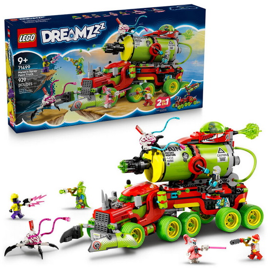 Le camion spray de peinture de Mateo
