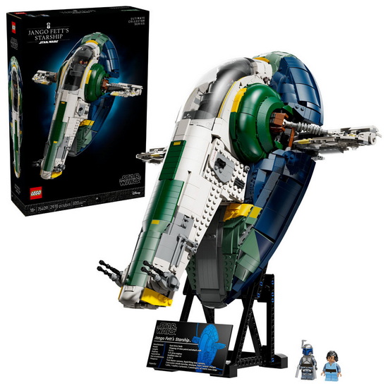 Le vaisseau de classe Firespray de Jango Fett