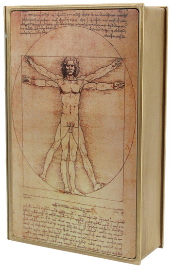 Boîte livre Da Vinci