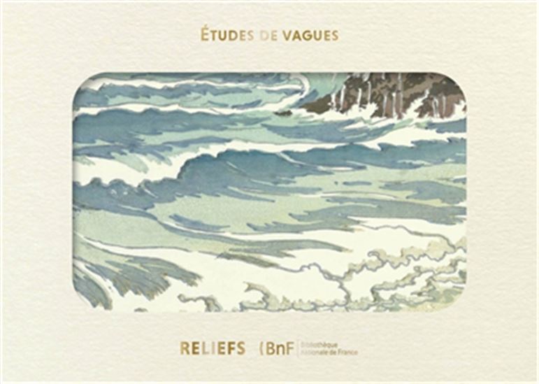 La Mer : études de vagues : livre d&#39;images - HENRI RIVIÈRE