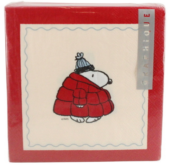 Serviette de table Snoopy manteau chaud (40)