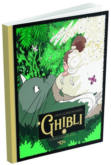 Coloriages par numéro : Ghibli - COLLECTIF