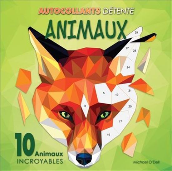 Autocollants détente : animaux - MICHAEL O'DELL