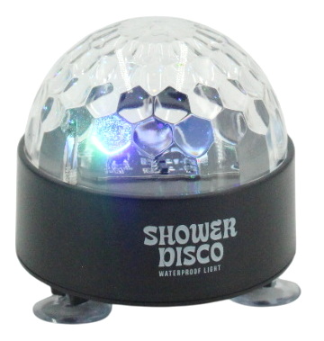 Lampe de douche disco