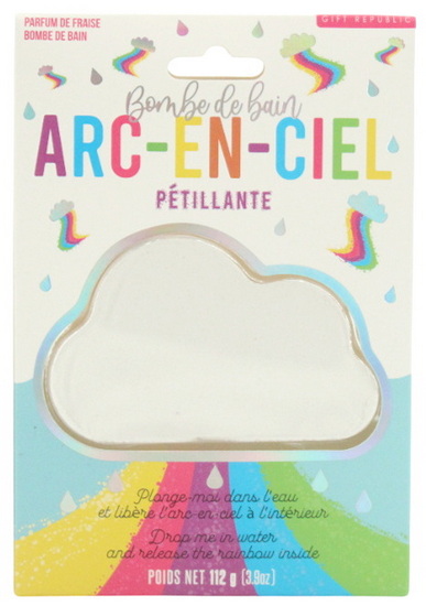 Bombe de bain nuage