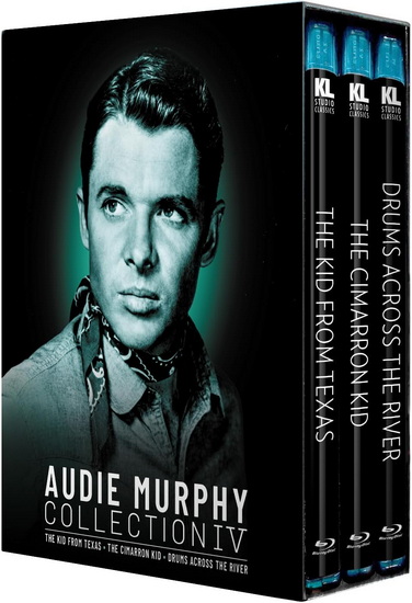 Audie Murphy Collection IV (Kids From Texas/Cimaroon Kid/Drums Across the River) (Blu-ray)