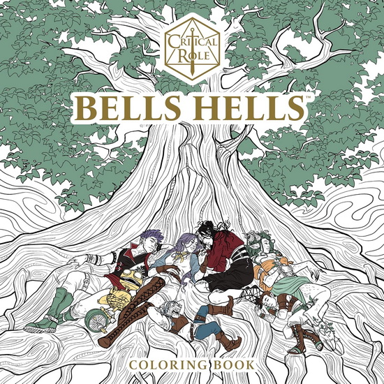Critical Role: Bells Hells Coloring Book - COLLECTIF