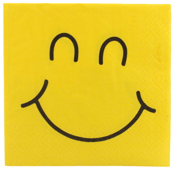 Serviette de table - Sourire