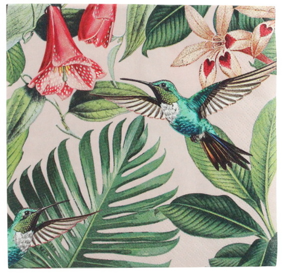 Serviette de table - Colibri