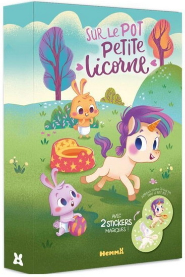 Sur le pot Petite Licorne ! : Avec 2 stickers magiques ! Cof. - FRANCESCA DE LUCA