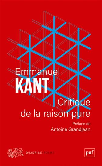 Critique de la raison pure N. éd. - EMMANUEL KANT