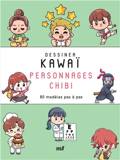 Personnages chibi : 70 modèles pas à pas - VÉRONIQUE POT