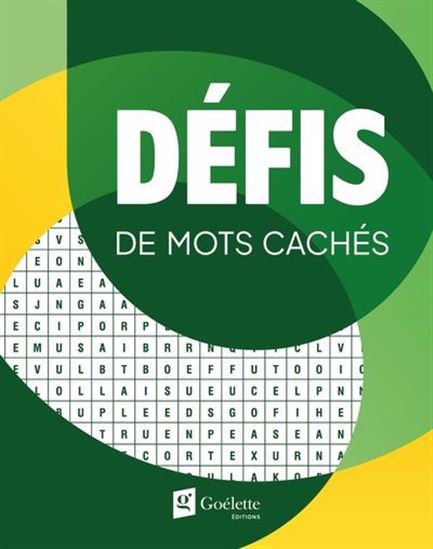 Défis de mots cachés N. éd. - COLLECTIF
