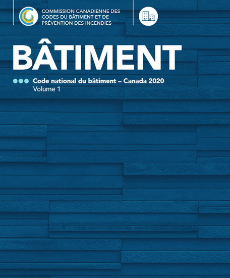 Code national du bâtiment Canada 2020 (reliure à anneaux) 2 vls - COLLECTIF