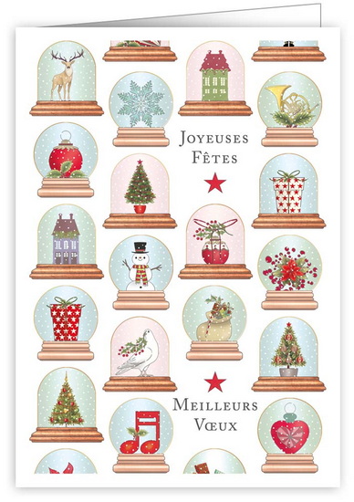 Boules à neiges Joyeux Noël