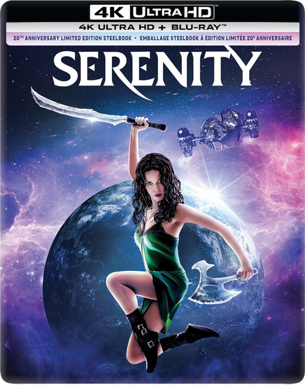Serenity - 20th Anniversary Steelbook (4K-UHD) - WHEDON JOSS